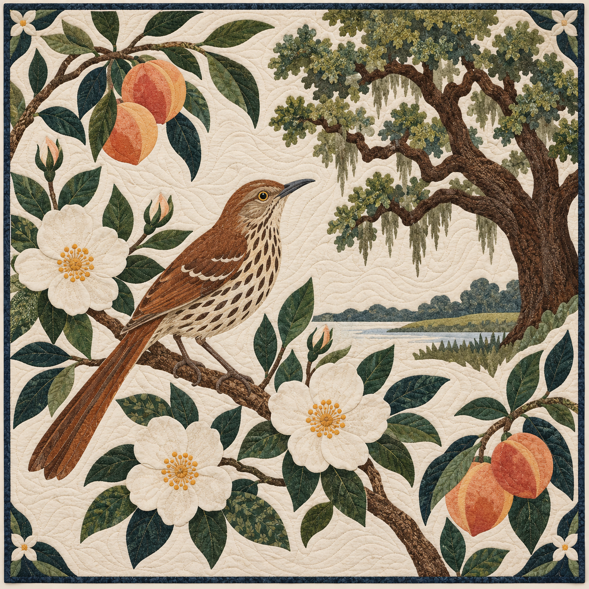 Georgia Thrasher And Roses TD181026150 Quilt Blanket