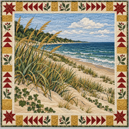 Indiana Dunes And Daylight TD181026167 Quilt Blanket