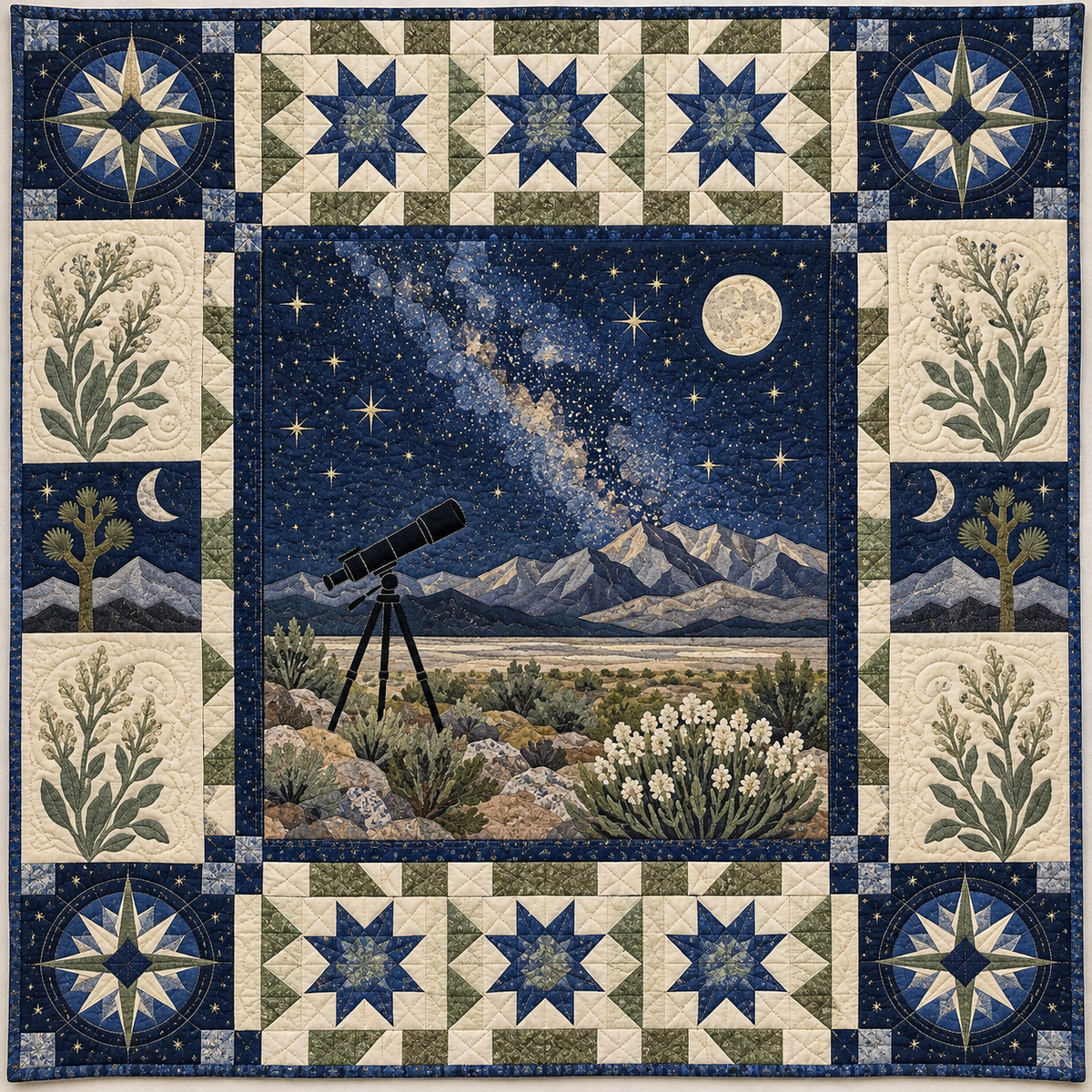 Nevada Great Basin Night TD181026237 Quilt Blanket
