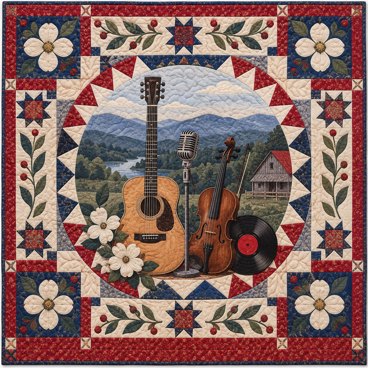Tennessee Tennessee Songbook TD181026309 Quilt Blanket