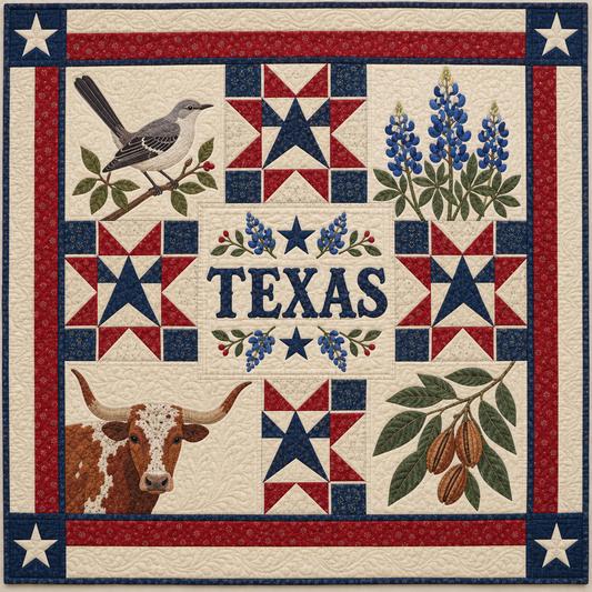 Texas Lone Star Friendship TD181026313 Quilt Blanket
