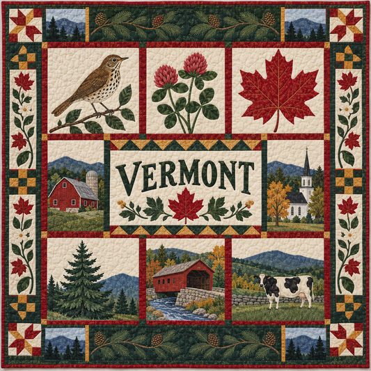 Vermont Green Mountain Home TD181026322 Quilt Blanket