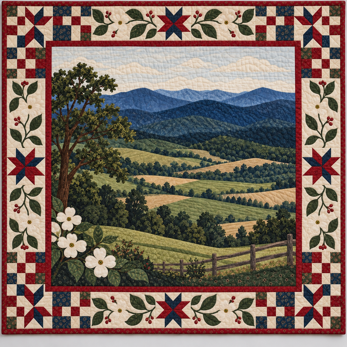 Virginia Shenandoah Light TD181026330 Quilt Blanket