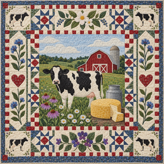 Wisconsin Dairyland Harvest TD181026342 Quilt Blanket