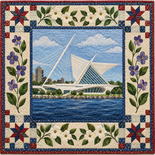 Wisconsin Wings On The Lake TD181026345 Quilt Blanket