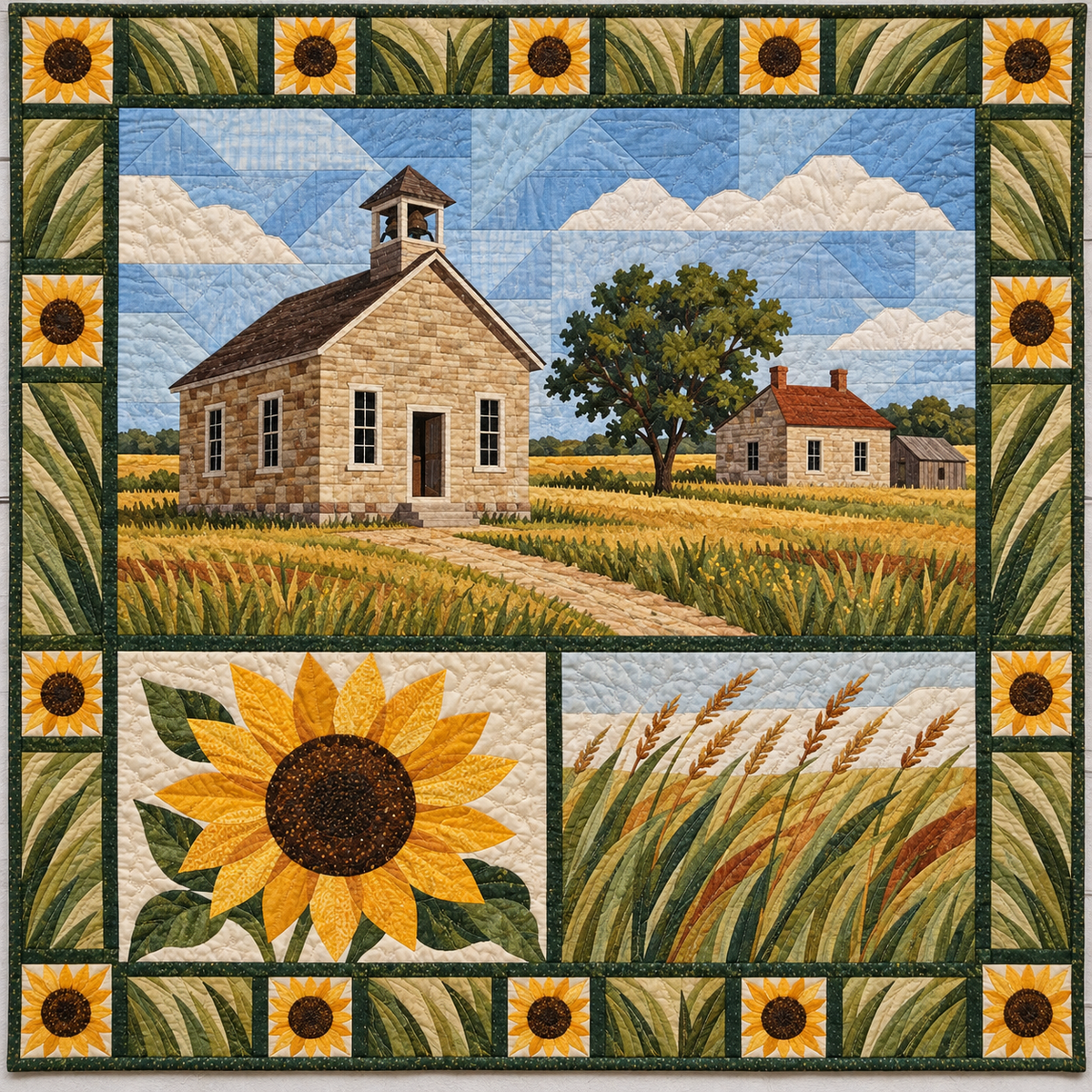 Kansas Nicodemus Community Star quilt blanket