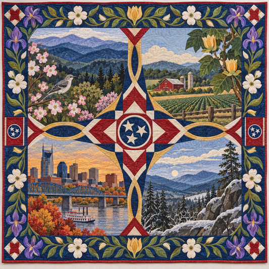 Tennessee Four Seasons TD181026818 Quilt Blanket