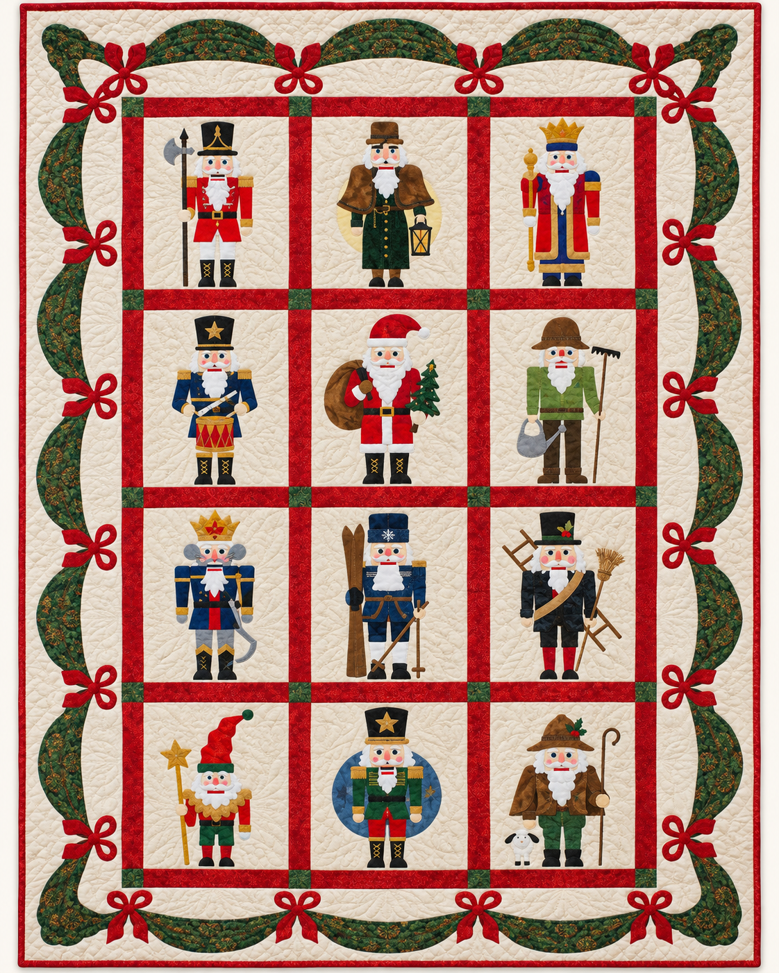 Traditional Nutcracker TD101026517 Quilt Blanket