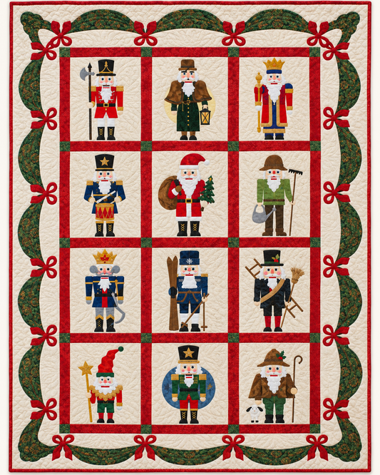 Traditional Nutcracker TD101026517 Quilt Blanket