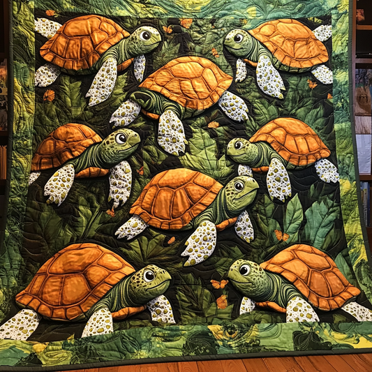 Turtle TAI041124096 Quilt Blanket