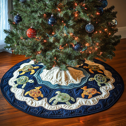 Turtle TAI041124471 Quilted Tree Skirt