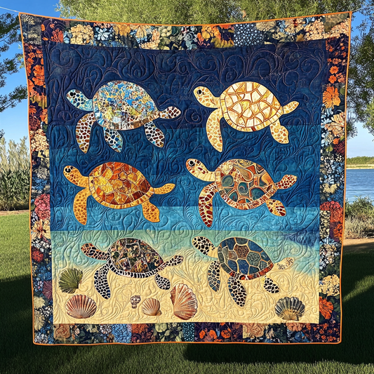 Turtle TAI311024287 Quilt Blanket