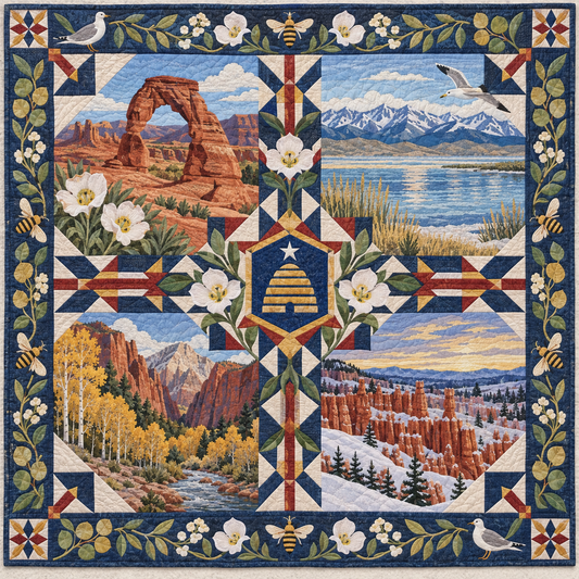 Utah Four Seasons TD181026838 Quilt Blanket