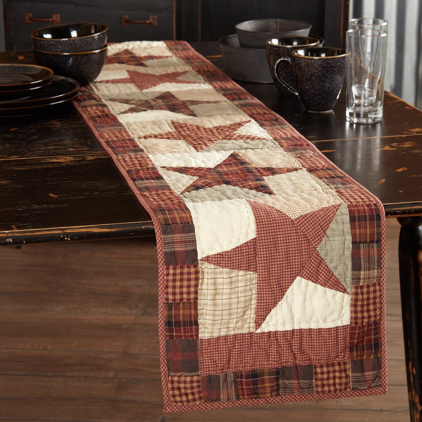 Cowboy Star CLDY180624078 Quilted Table Runner