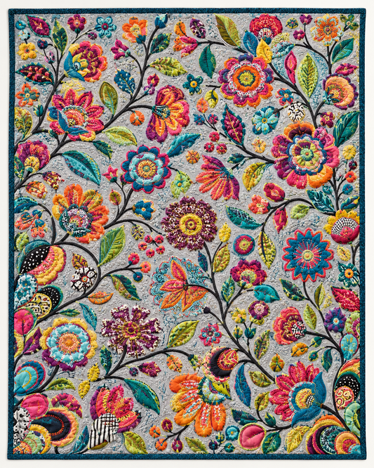 Whimsical Flower Garden TD101026546 Quilt Blanket