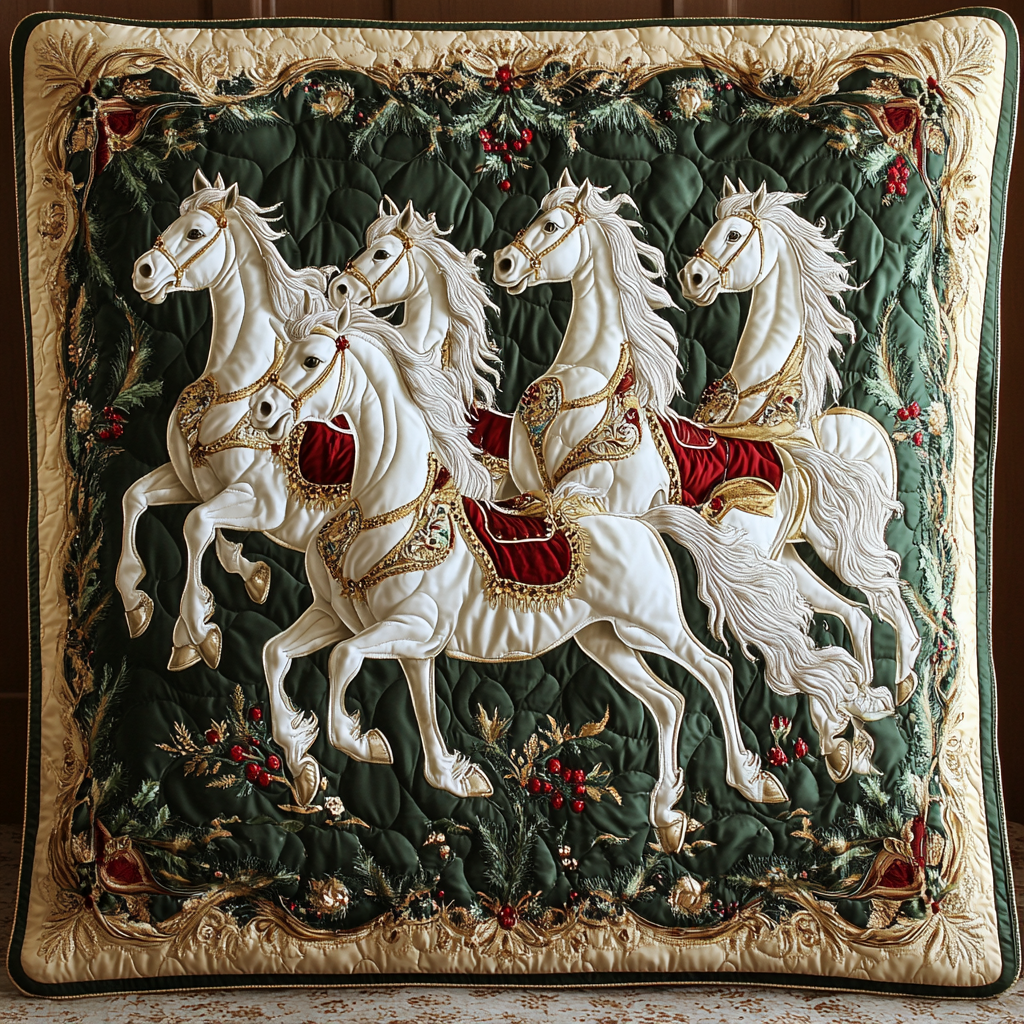 White Horse TAI041124075 Quilt Blanket