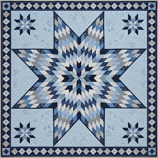 Winter Sky Native American Star TD101026035 Quilt Blanket