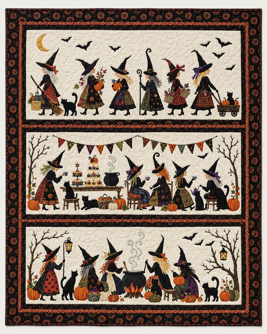 Witches Gathering TD101026558 Quilt Blanket