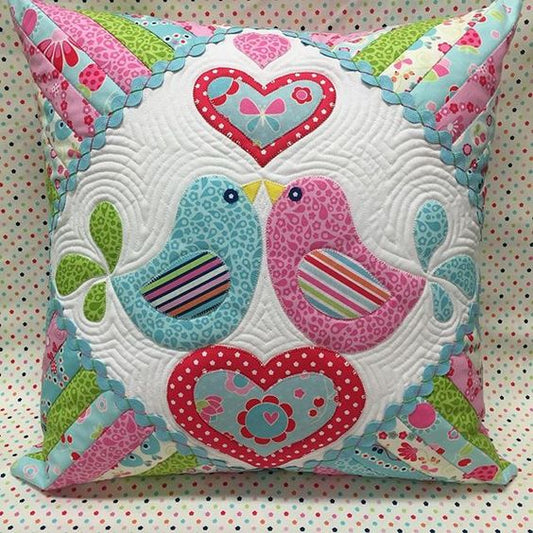 Love Bird CLA080424199 Quilted Pillow Case