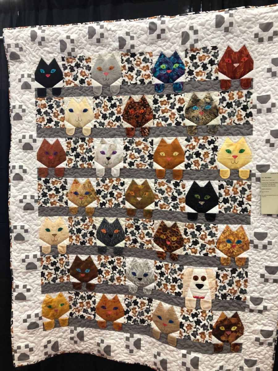 Cat CLDY040724080 Quilt Blanket