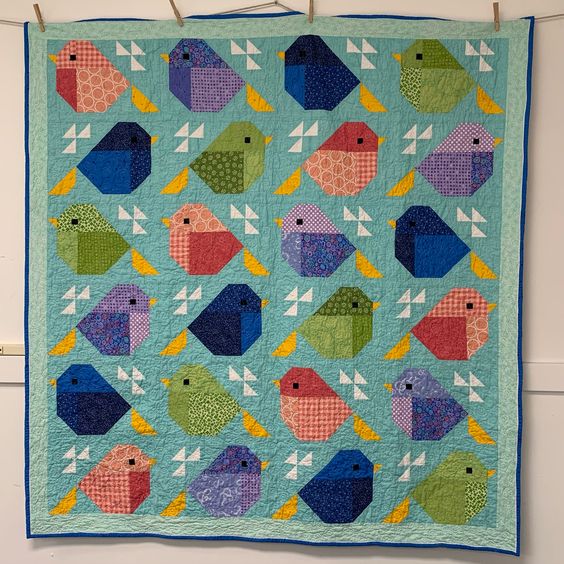 Bird CLDY040724066 Quilt Blanket