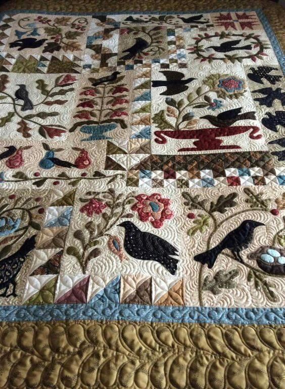 Bird CLA290642 Quilt Blanket