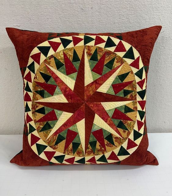 Christmas Star CLA080424166 Quilted Pillow Case