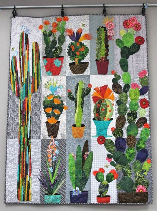 Cactus CL140639 Art Quilt