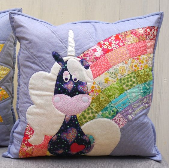 Unicorn CLA080424202 Quilted Pillow Case