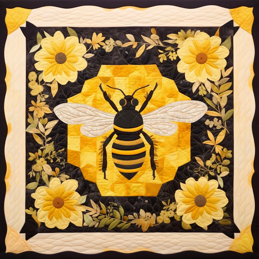 Bee CLM150604 Quilt Blanket