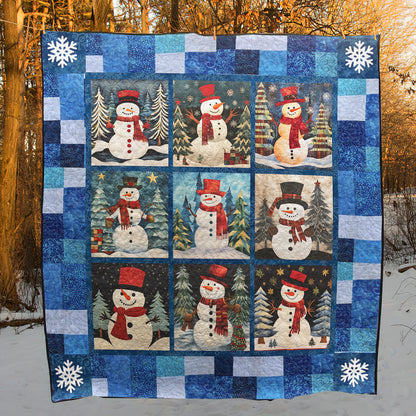 Christmas Snowman TL05102303 Quilt Blanket