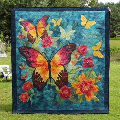 Butterfly TL13102314 Quilt Blanket