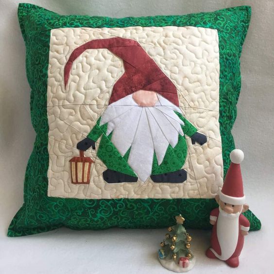 Christmas Gnome CLA080424088 Quilted Pillow Case