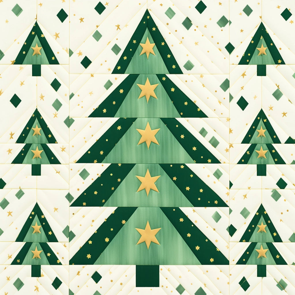 Christmas Tree CLM0111094 Quilt Blanket