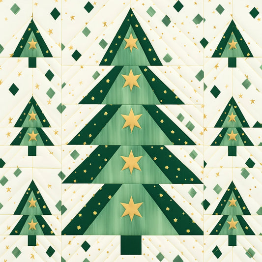 Christmas Tree CLM0111094 Quilt Blanket