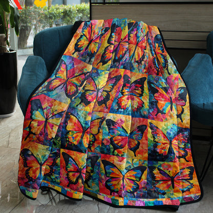 Colorful Butterfly TL09102303 Quilt Blanket