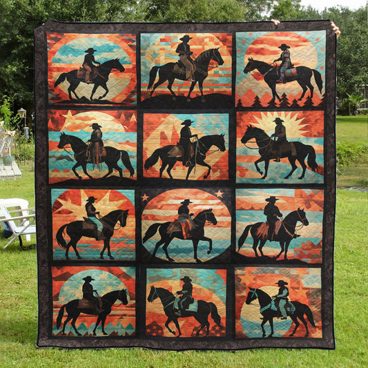 Cowboy TL07112302 Quilt Blanket