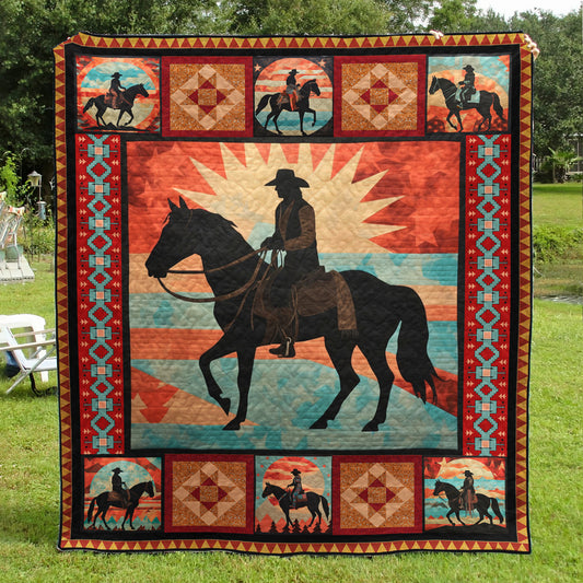 Cowboy TL07112303 Quilt Blanket