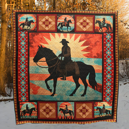 Cowboy TL07112303 Quilt Blanket