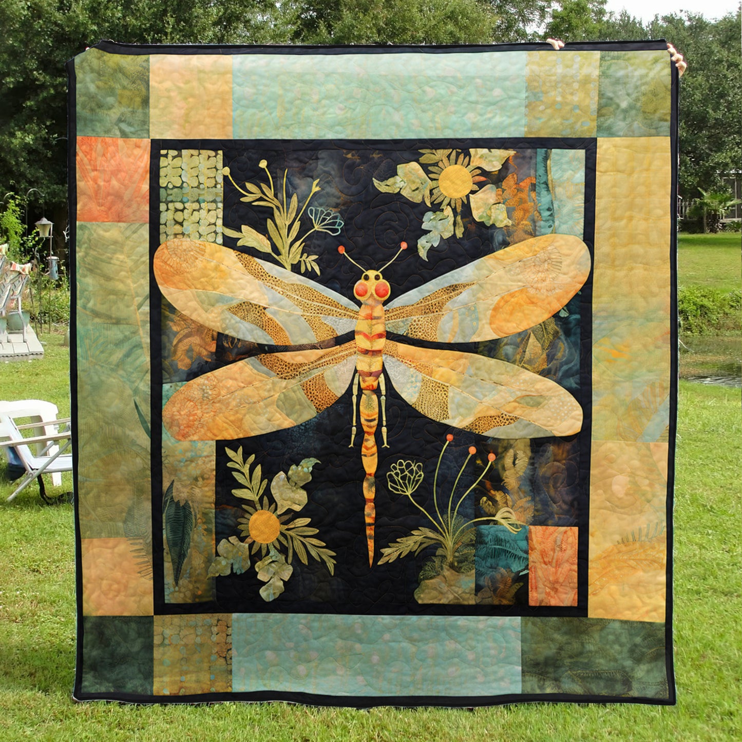 Dragonfly TL12102313 Quilt Blanket