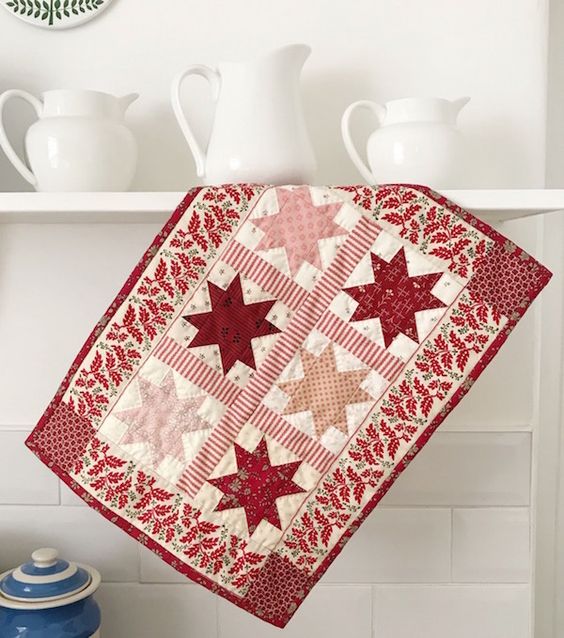 Christmas Star CLDY180624102 Quilted Placemats