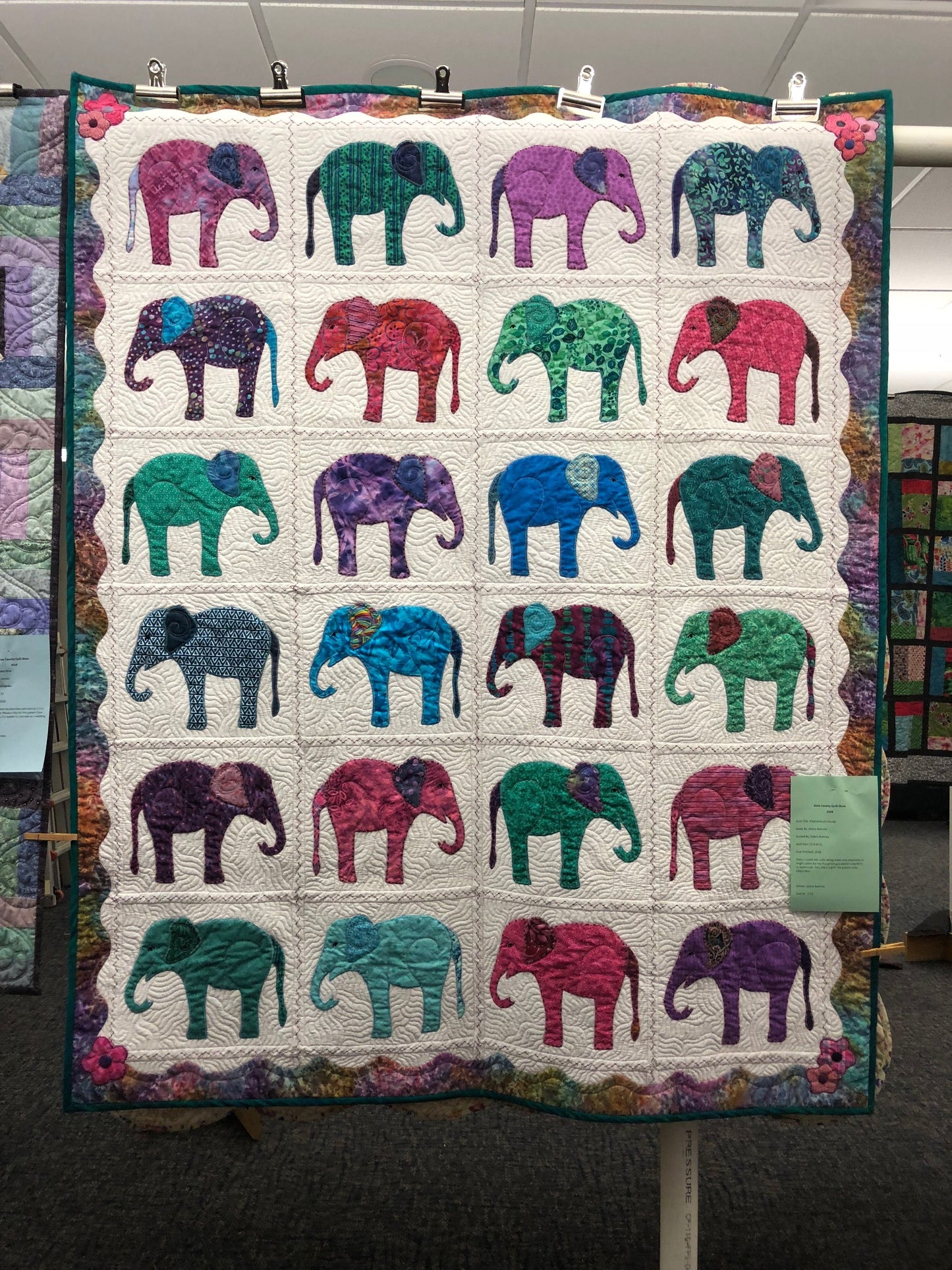 Elephant CLDY040724059 Quilt Blanket