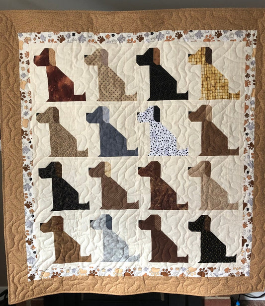 Dog CLDY040724068 Quilt Blanket