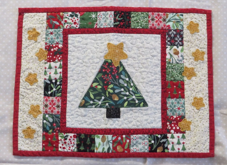 Christmas Tree CLDY180624101 Quilted Placemats