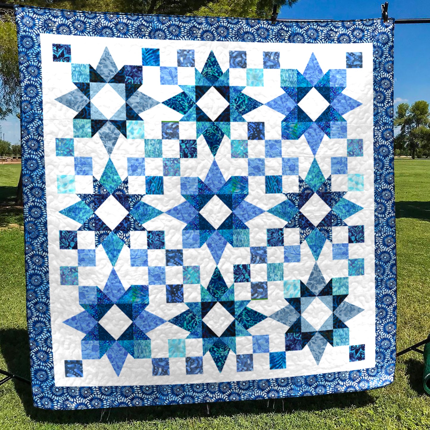 Winter Star Art Quilt JP221001