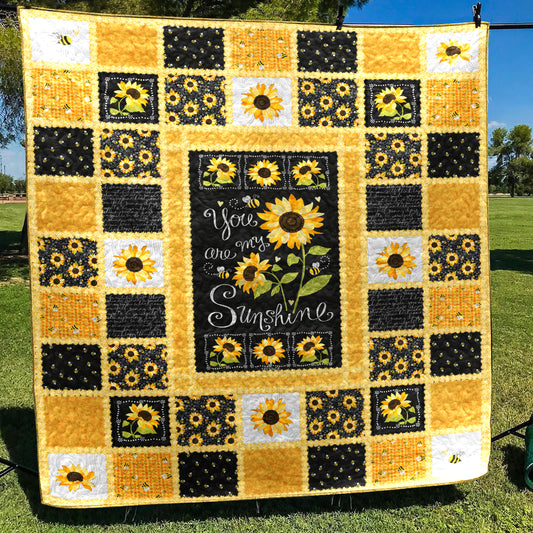 Sunflower CLA15112342 Quilt Blanket