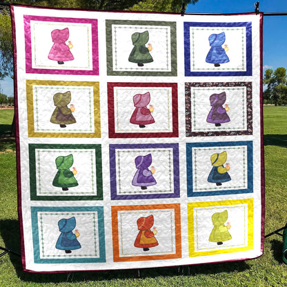 Sunbonnet Sue CLA1410568Q Art Quilt