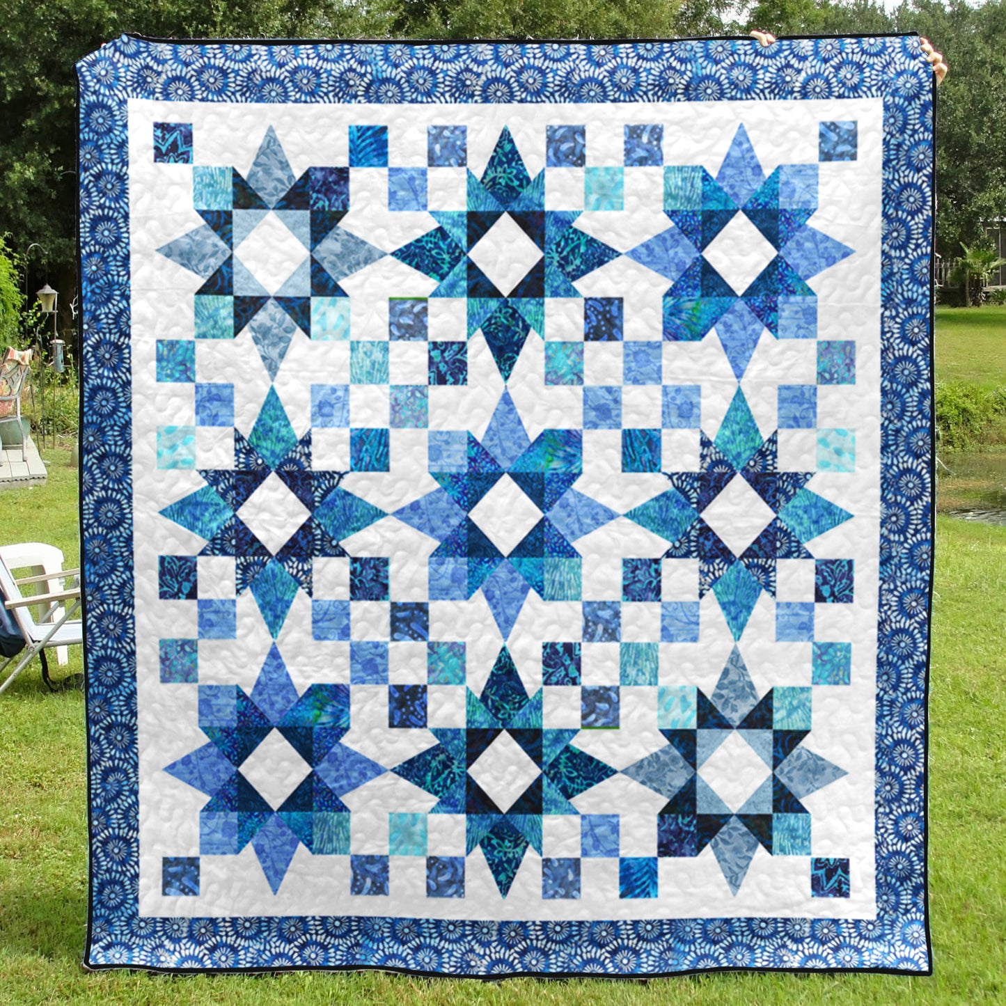 Winter Star Art Quilt JP221001