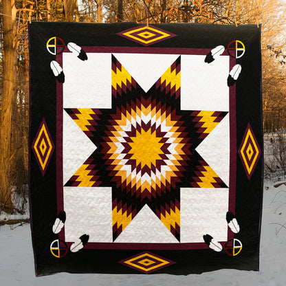 Native American Inspired Star CLA1510296Q Art Quilt