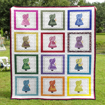 Sunbonnet Sue CLA1410568Q Art Quilt